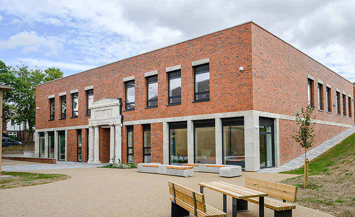 photo of the Mansfield Ambition Exchange building